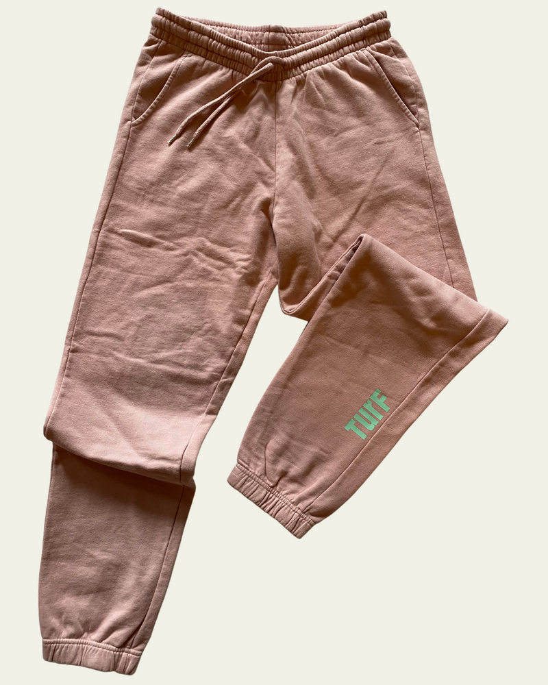 TURF x COLORFUL STANDARD- Organic Sweatpants: Faded Pink