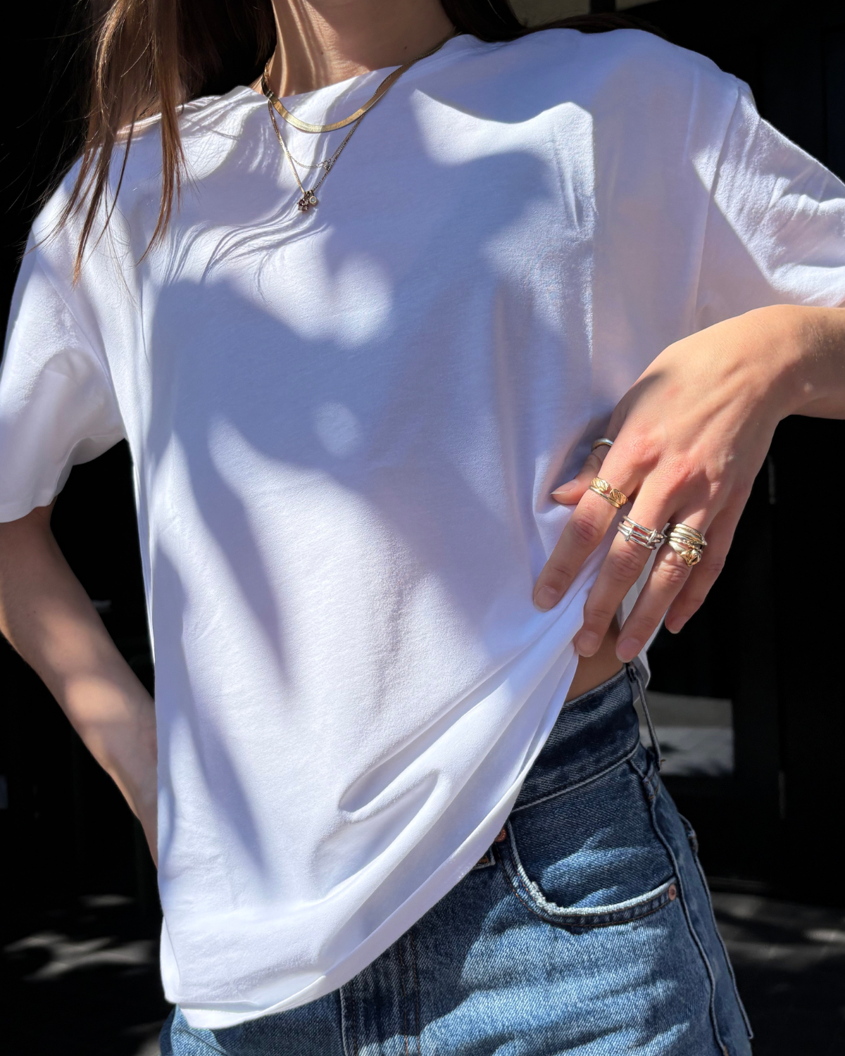 TURF ACTIVE Boxy Tee - white