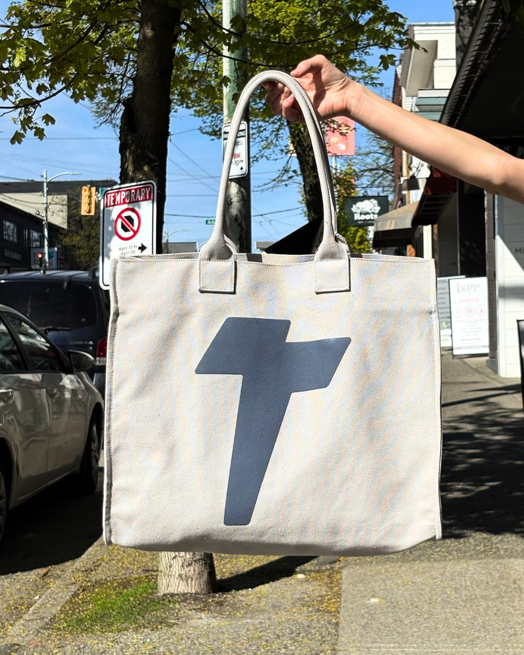 TURF ACTIVE Market Tote (Dove + Pacific)