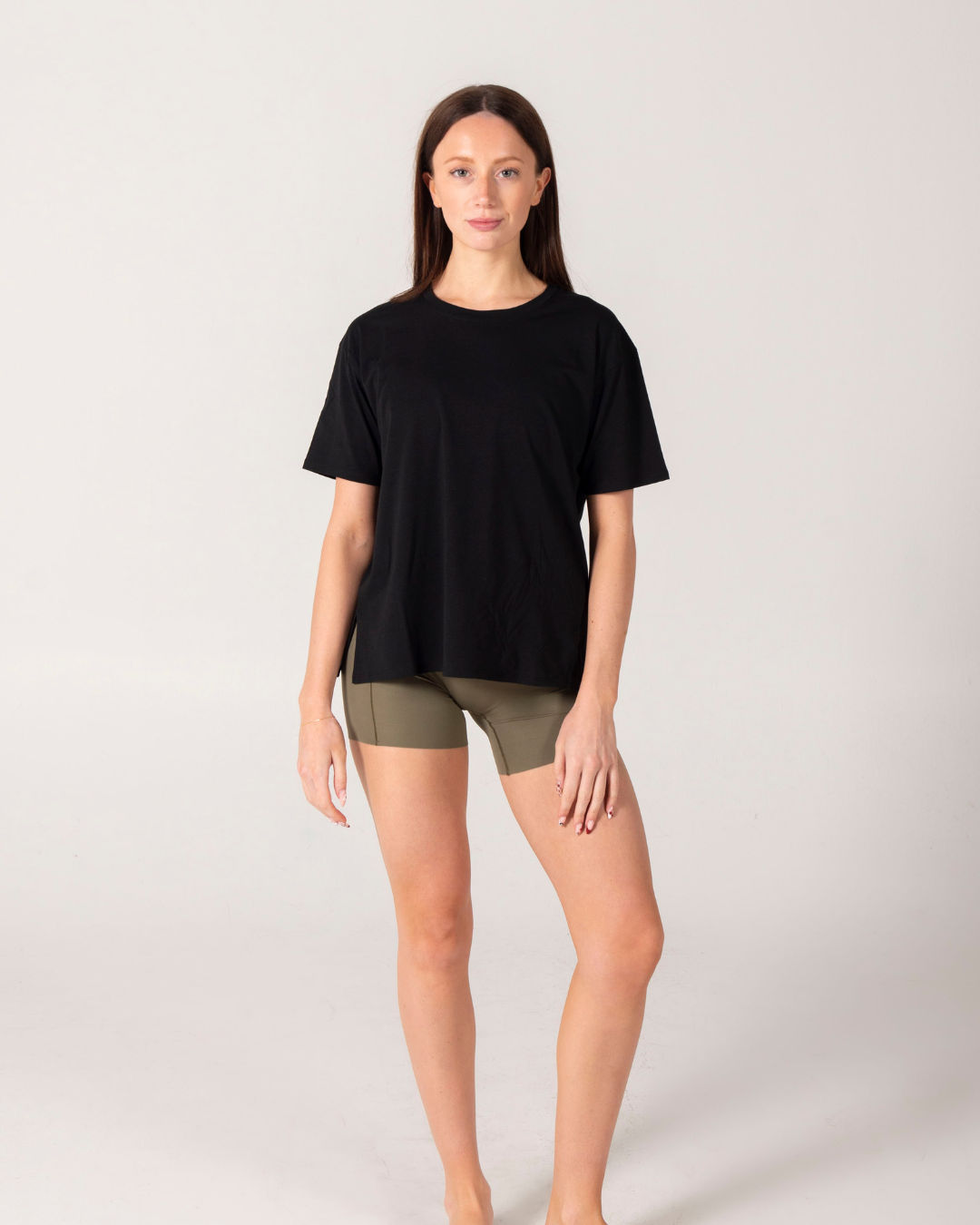 TURF ACTIVE Boxy Tee - black