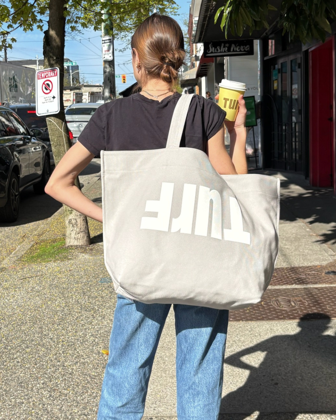 TURF ACTIVE Everyday Tote (Dove + White)
