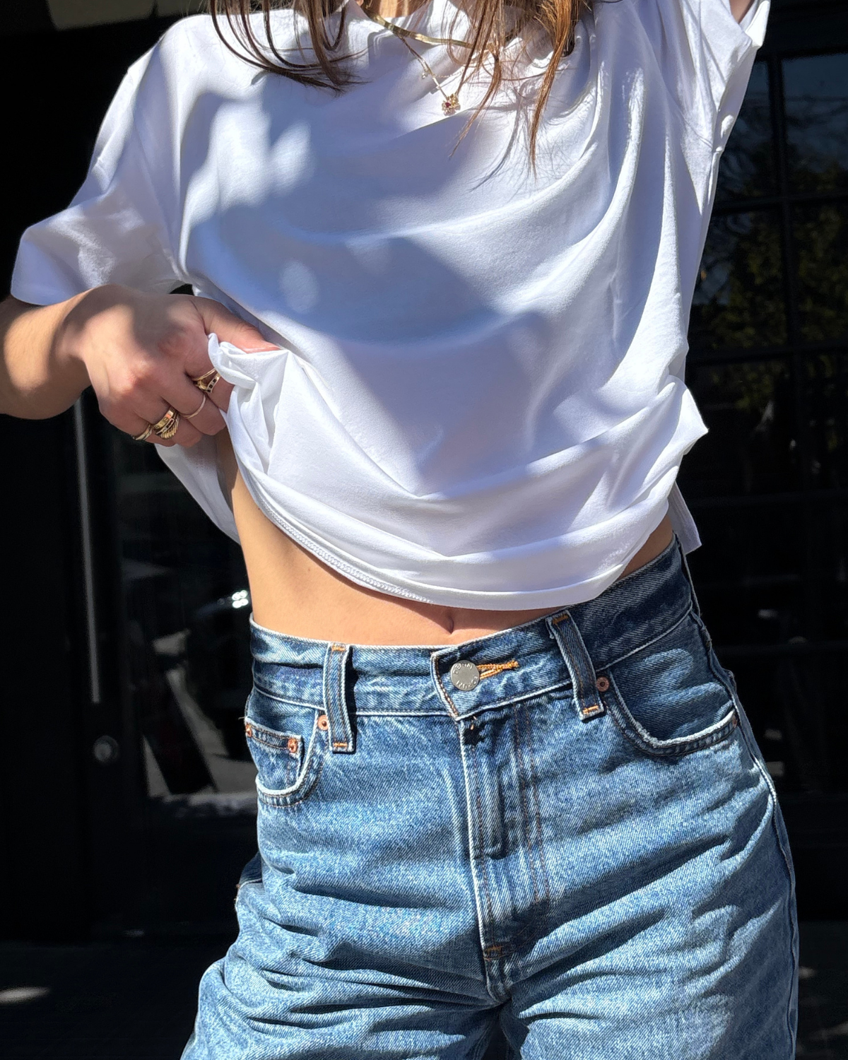 TURF ACTIVE Boxy Tee - white