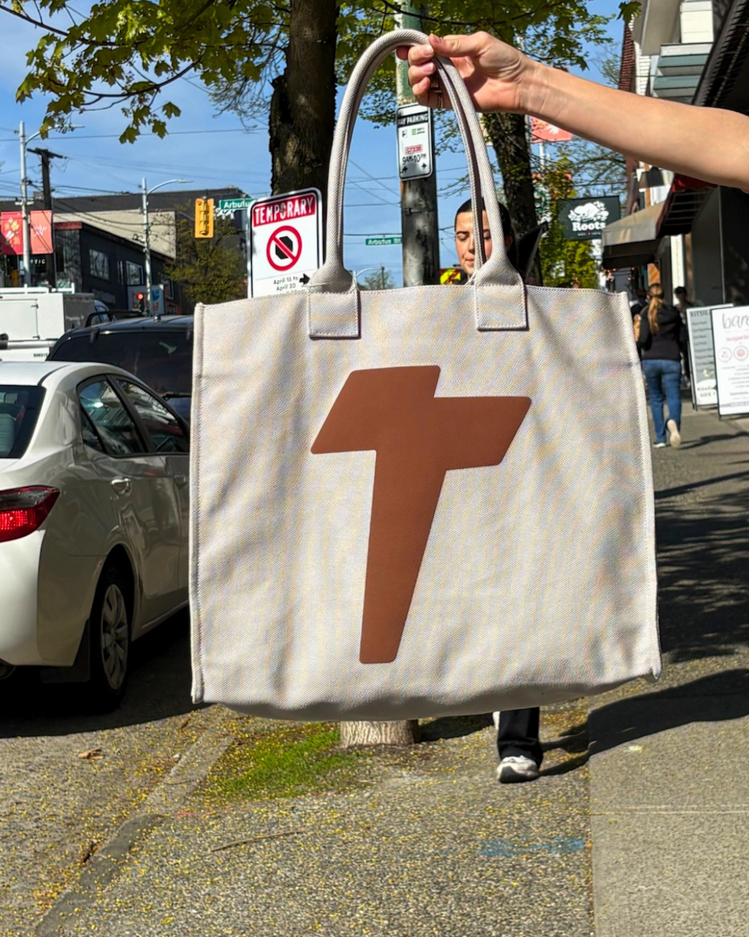 TURF ACTIVE Market Tote (Dove + Mink)