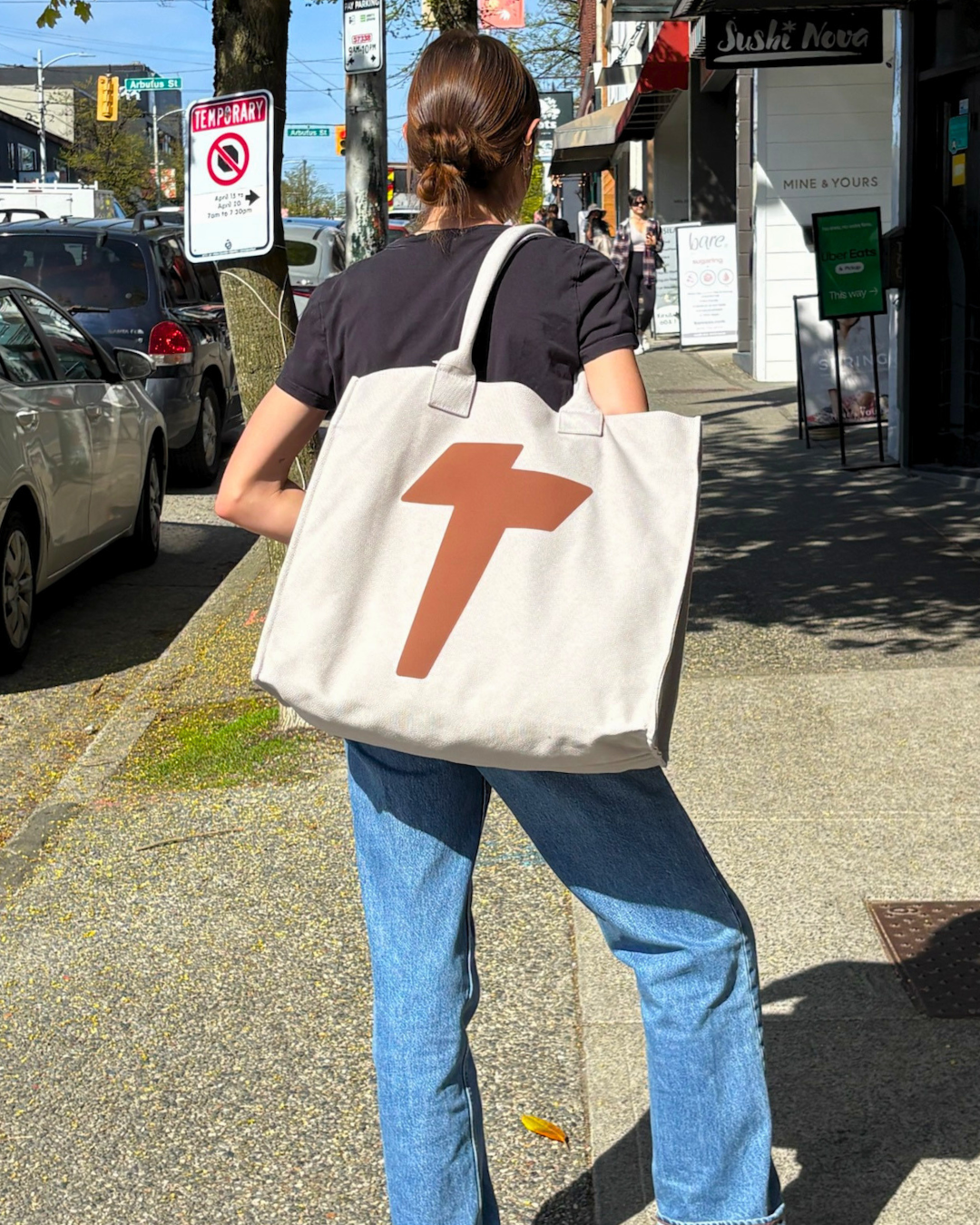 TURF ACTIVE Market Tote (Dove + Mink)