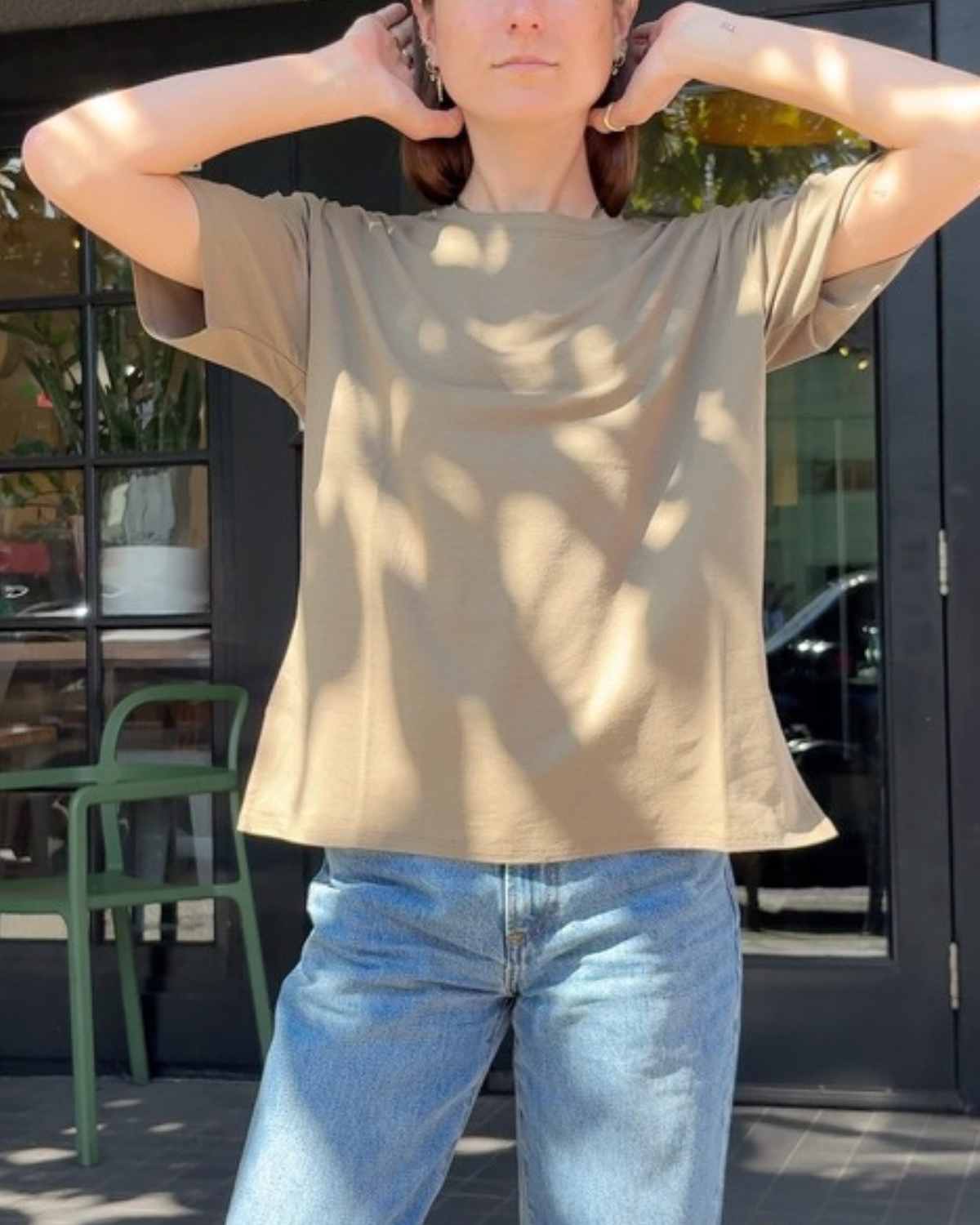 TURF ACTIVE Boxy Tee - olive