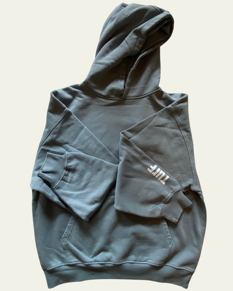 TURF x COLORFUL STANDARD Organic Hoodie: Stone Blue