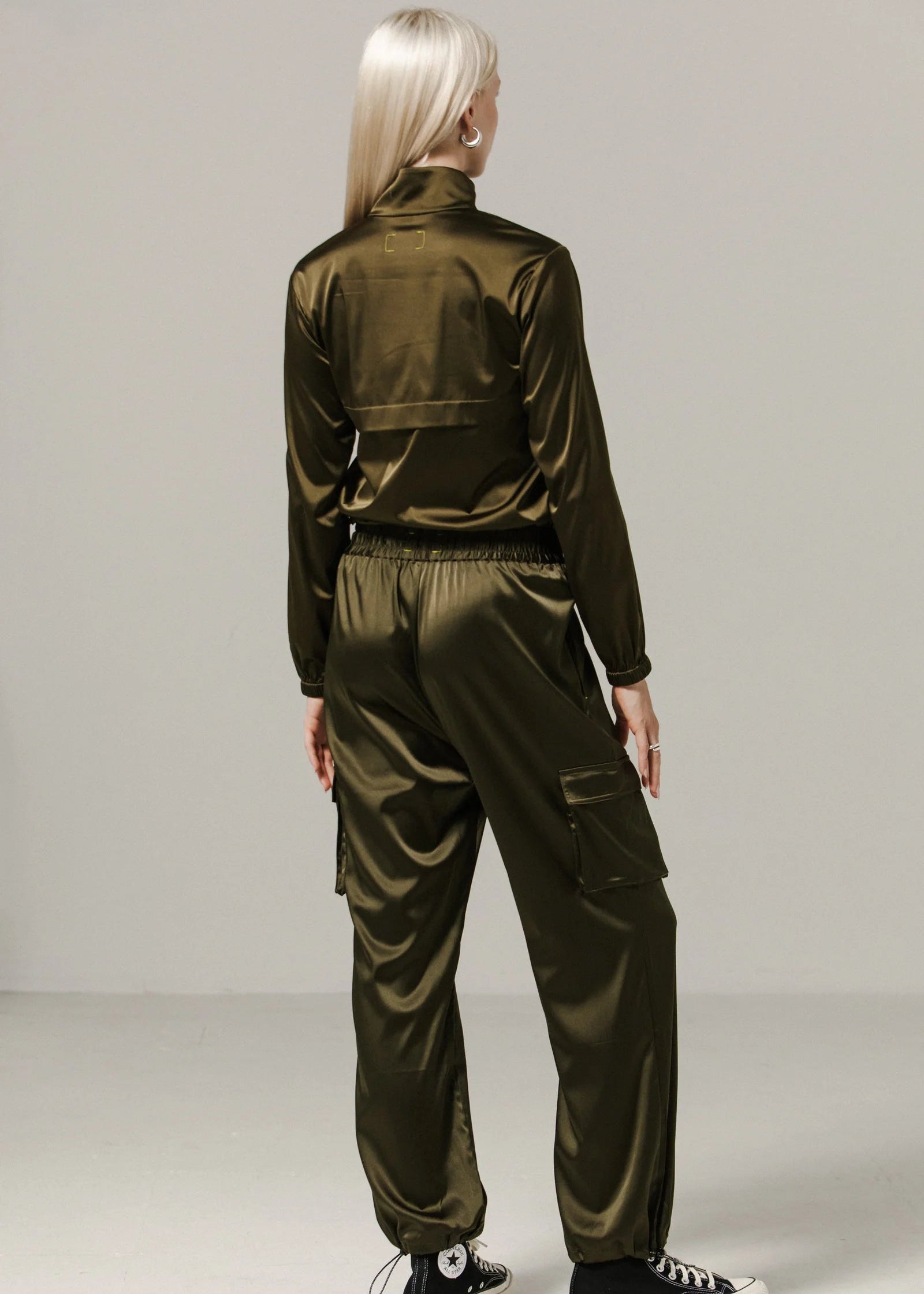 STAPL STUDIO Pinch Pullover - Dark Moss