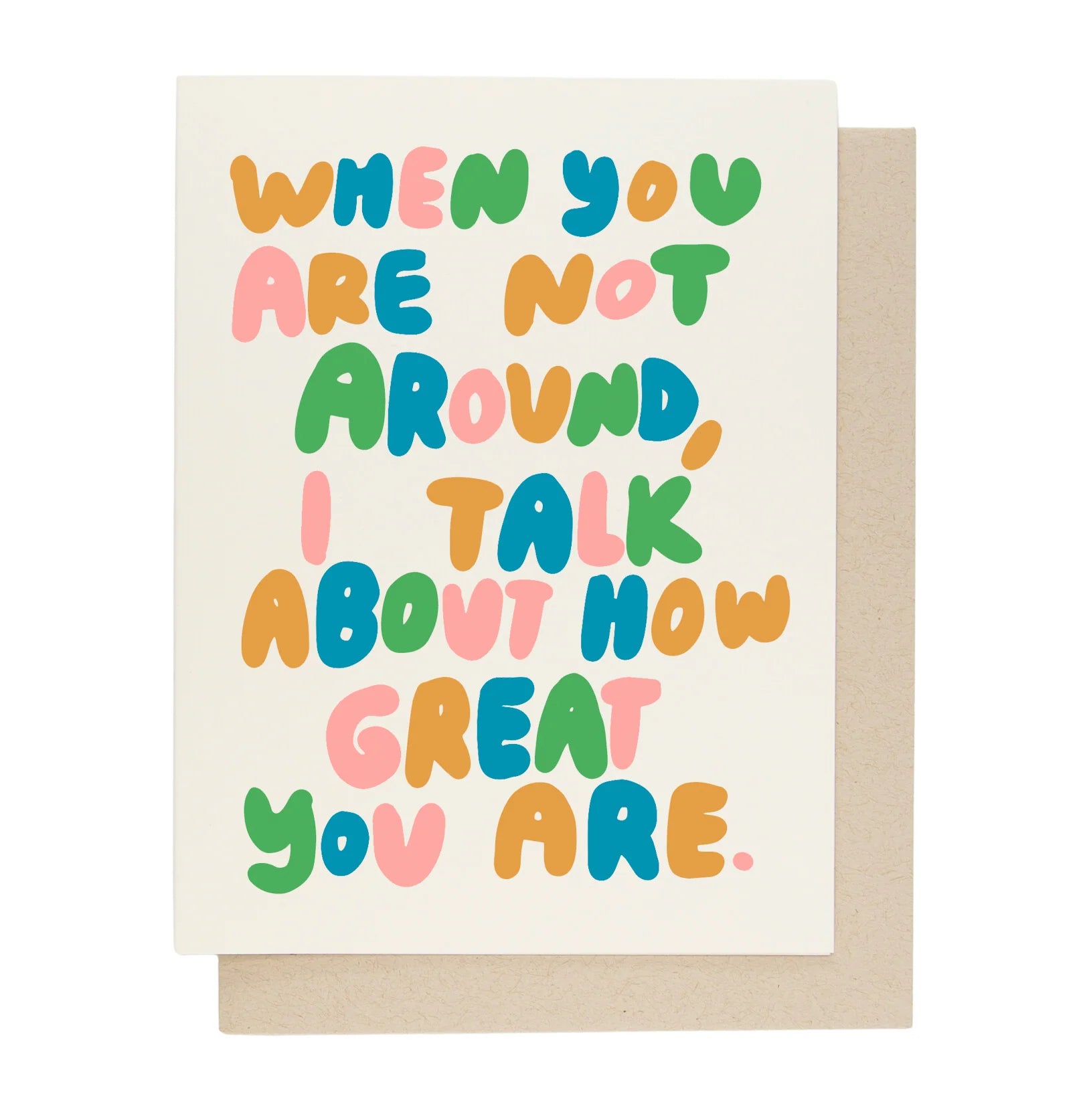 PEOPLE I'VE LOVED When You Are Not Around