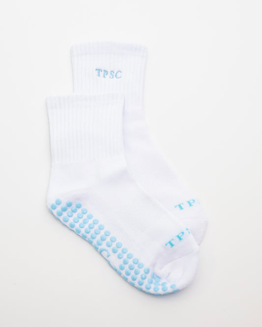THE PILATES SOCK COMPANY Sky Blue Grip
