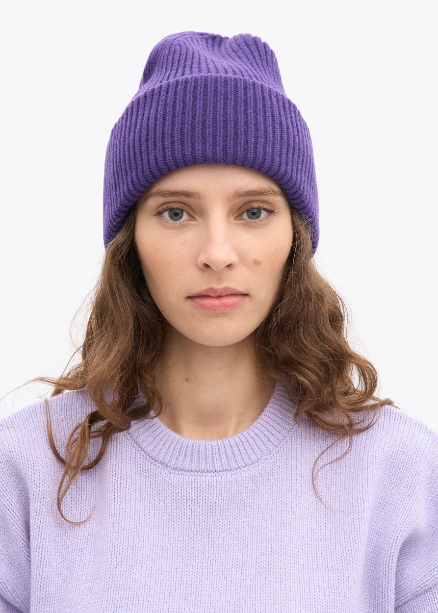 COLORFUL STANDARD Merino Wool Hat - Ultra Violet