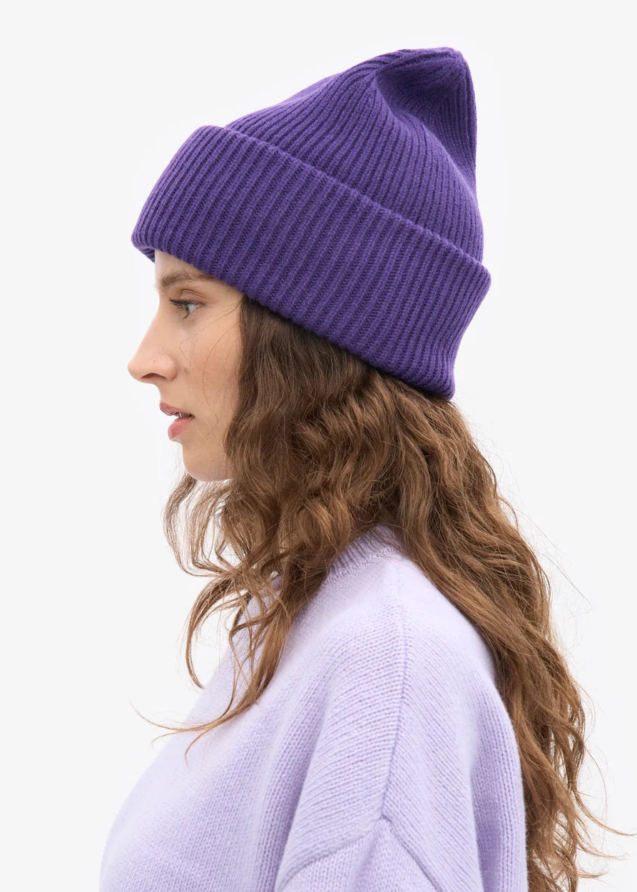 COLORFUL STANDARD Merino Wool Hat - Ultra Violet