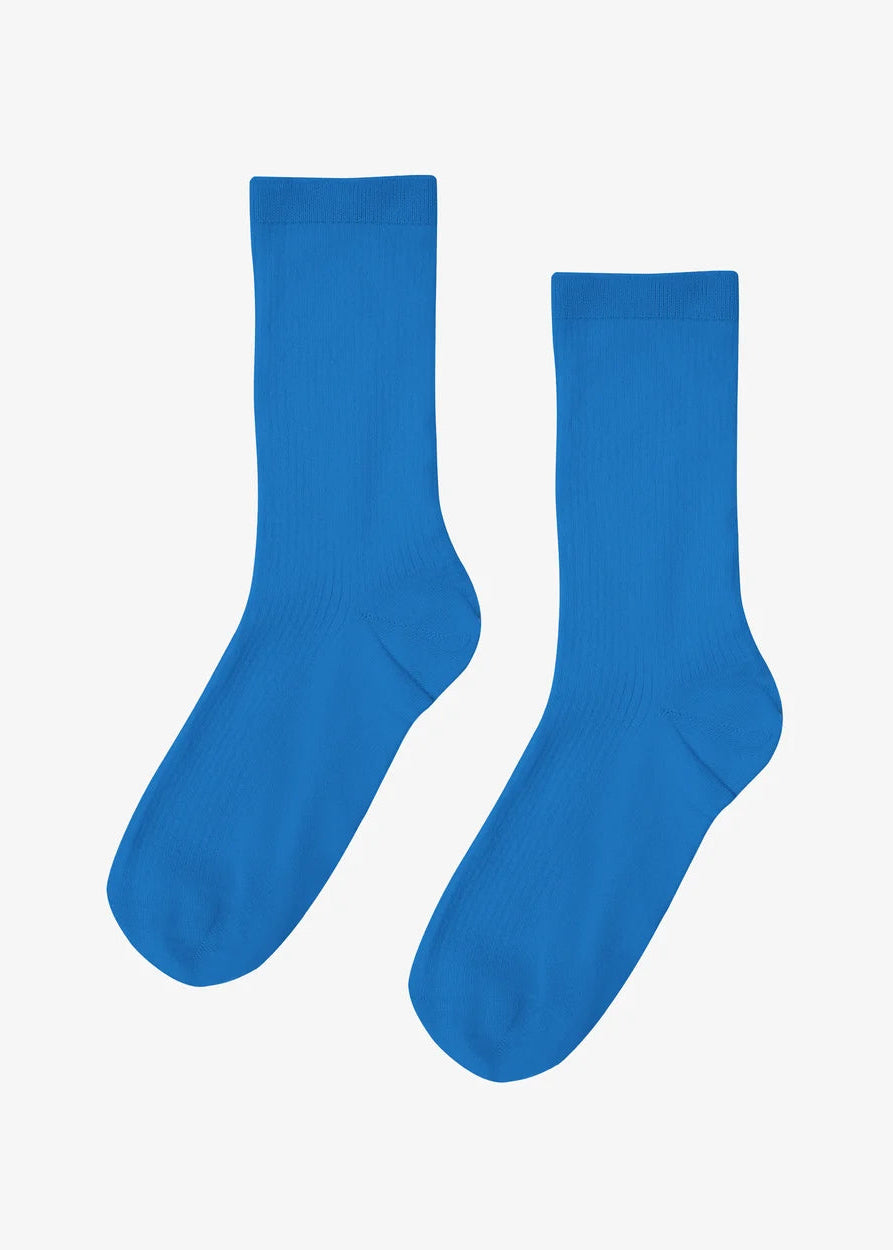 COLORFUL STANDARD Women's Classic Organic Sock - Pacific Blue
