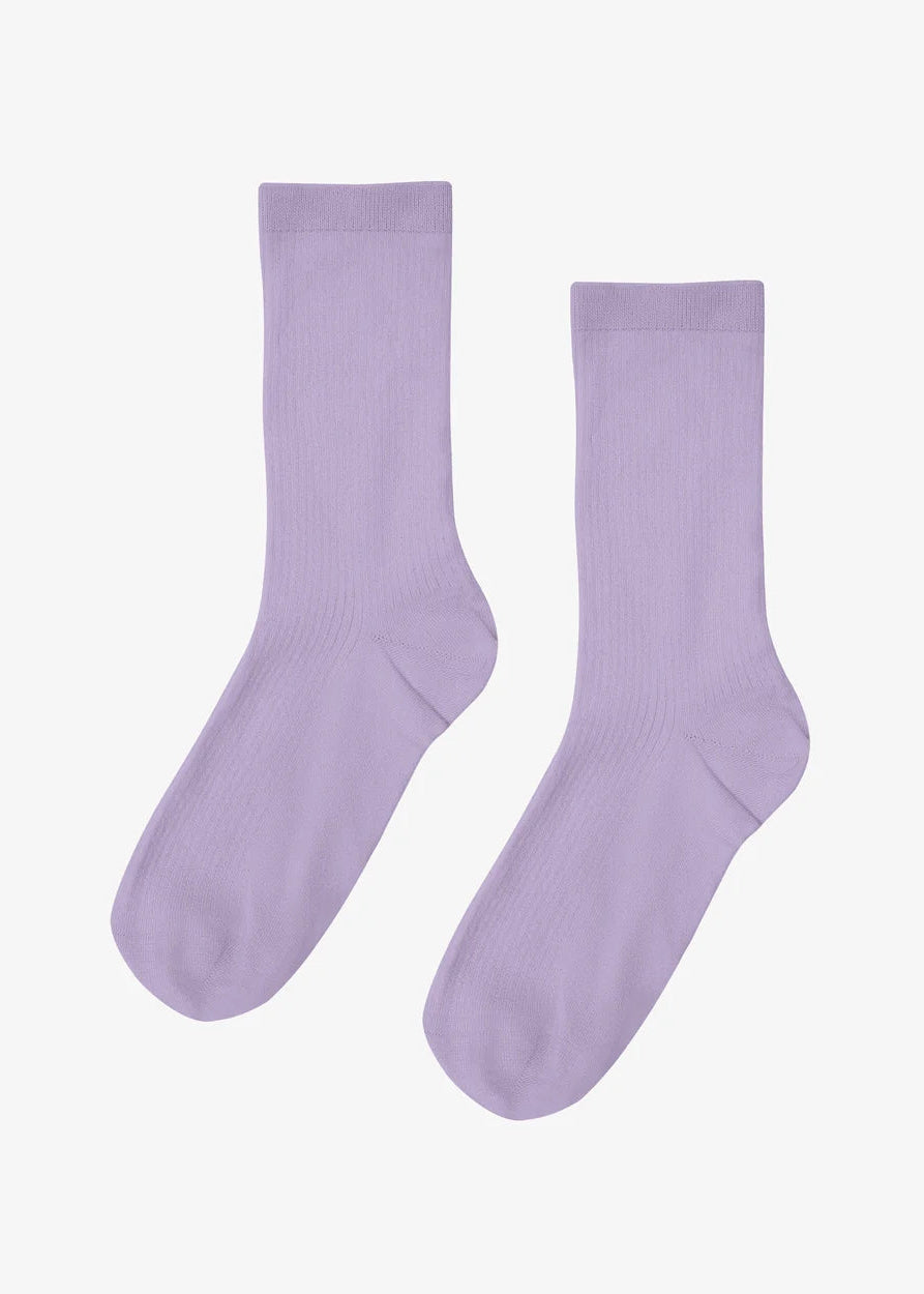 COLORFUL STANDARD Women's Classic Organic Sock - Soft Lavender