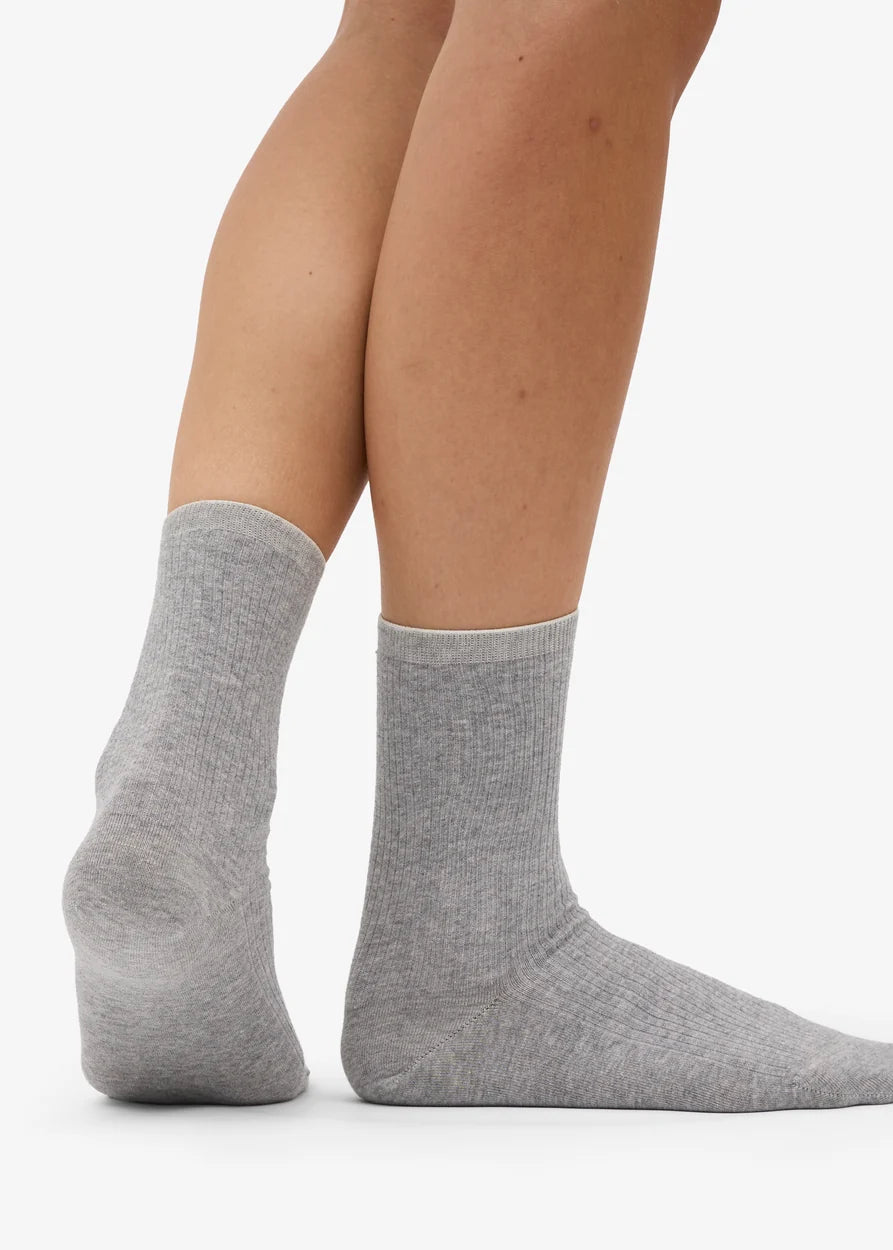 COLORFUL STANDARD Women's Classic Organic Sock - Heather Grey