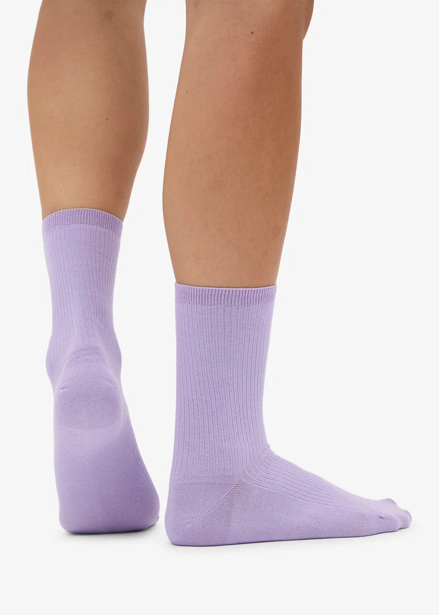 COLORFUL STANDARD Women's Classic Organic Sock - Soft Lavender