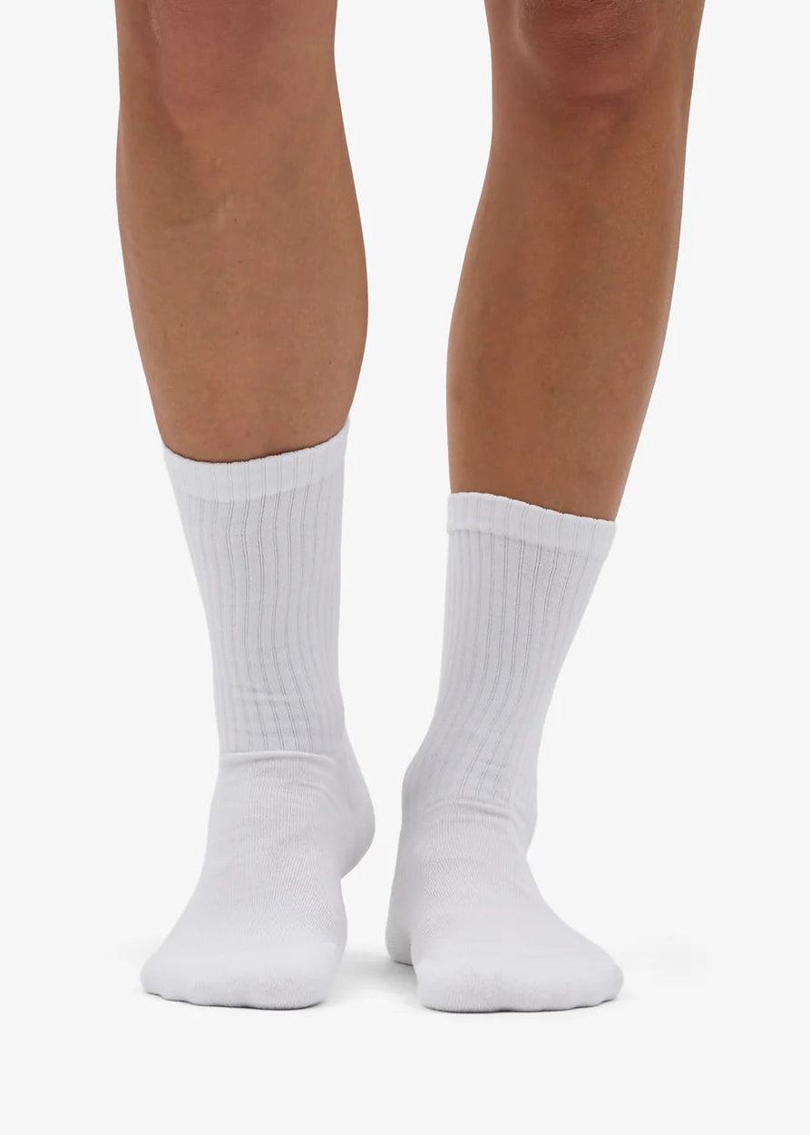 COLORFUL STANDARD Organic Active Sock - Optical White