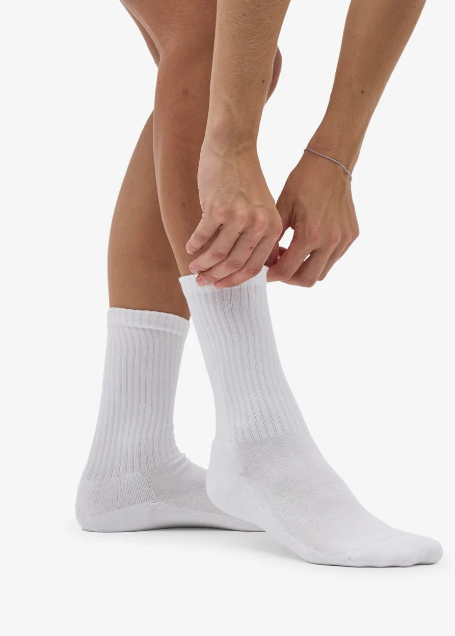 COLORFUL STANDARD Organic Active Sock - Optical White