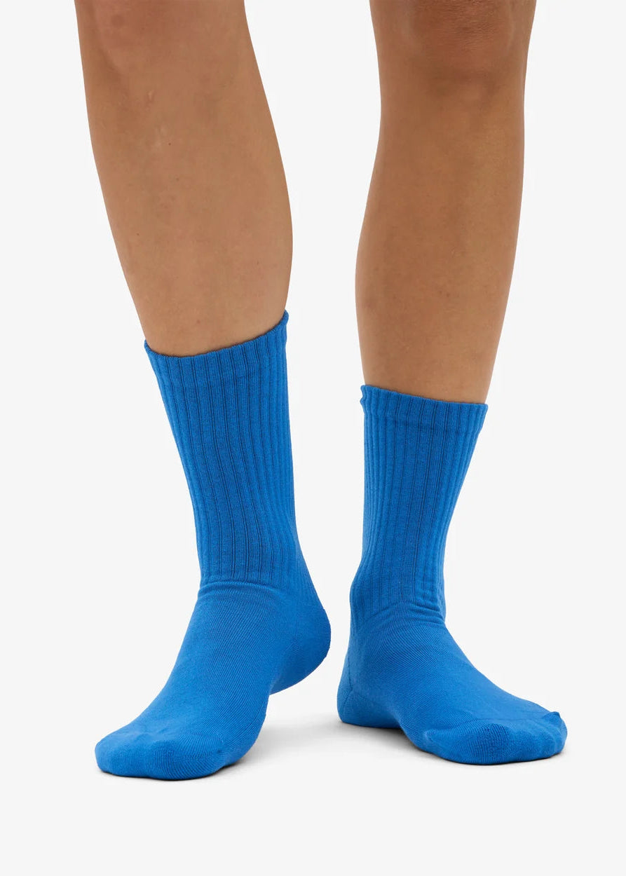 COLORFUL STANDARD Organic Active Sock - Pacific Blue
