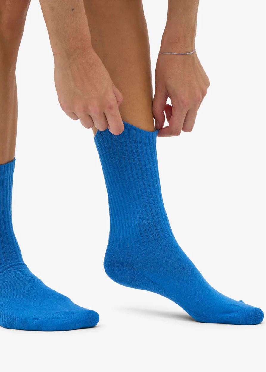 COLORFUL STANDARD Organic Active Sock - Pacific Blue