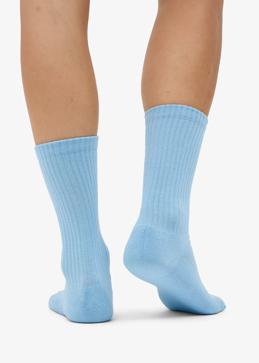 COLORFUL STANDARD Organic Active Sock - Seaside Blue
