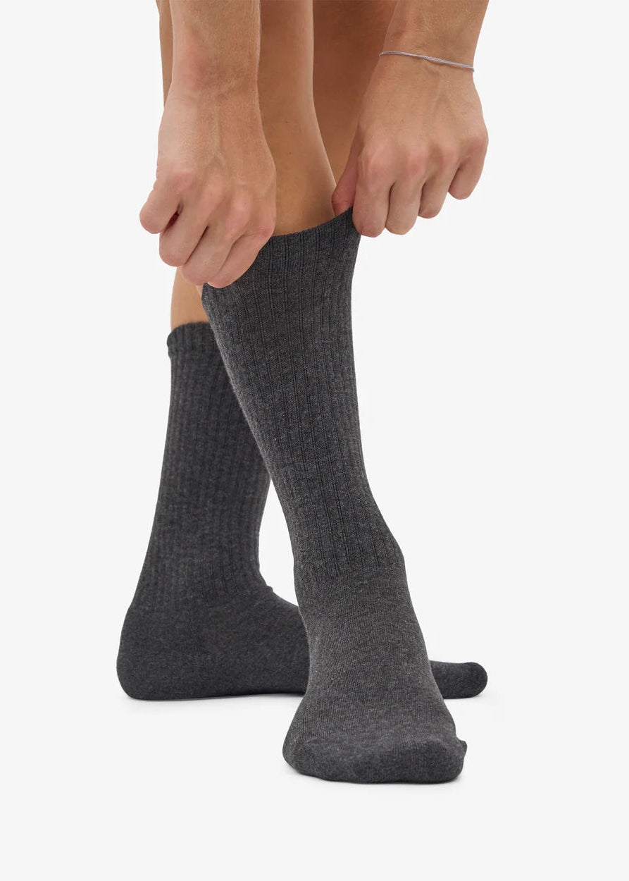 COLORFUL STANDARD Organic Active Sock - Lava Grey