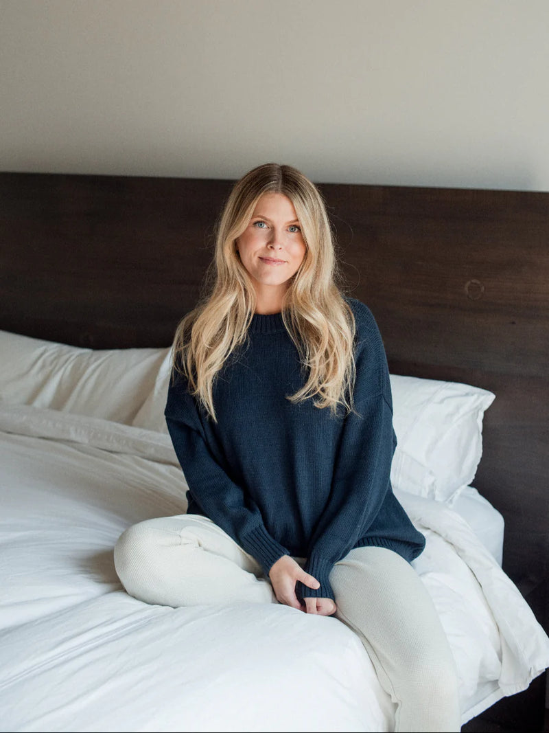 ONE WEDNESDAY Cotton Crewneck