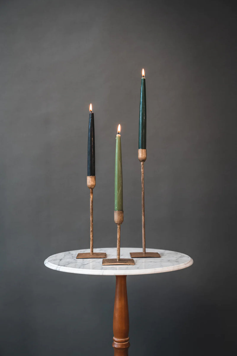 Crowfoot Collective Beeswax Taper Candles
