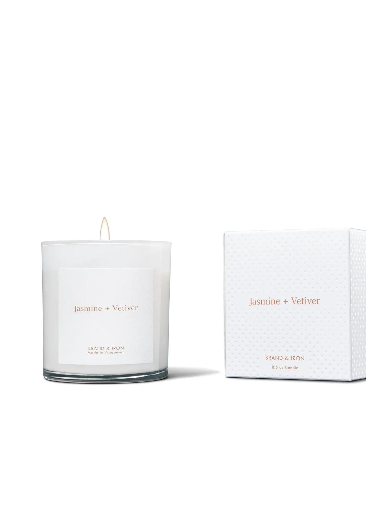 BRAND & IRON Home Series: Jasmine + Vetiver