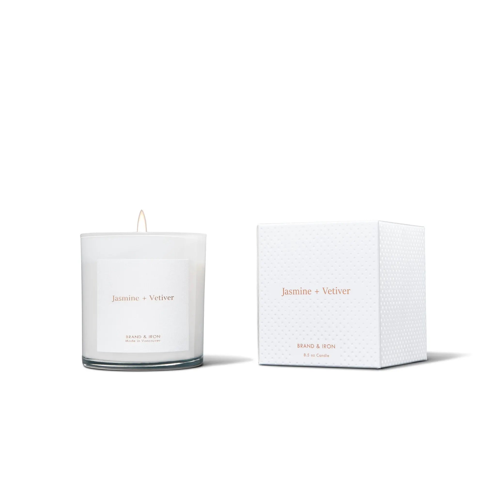 BRAND & IRON Home Series: Jasmine + Vetiver