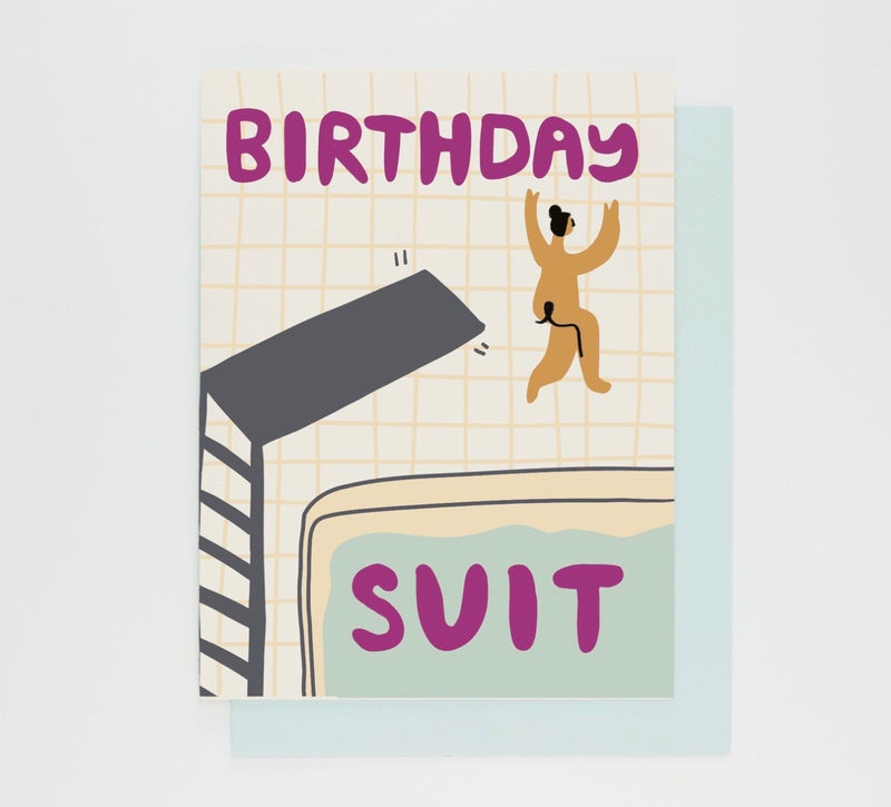 PEOPLE I'VE LOVED Birthday Suit Card