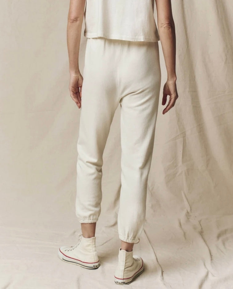 THE FLEECE STADIUM SWEATPANT-WASHED WHITE