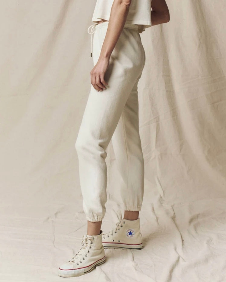 THE FLEECE STADIUM SWEATPANT-WASHED WHITE