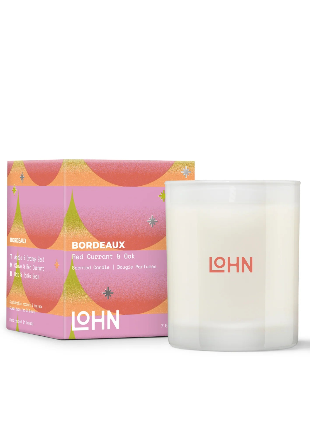 LOHN Candle - BORDEAUX