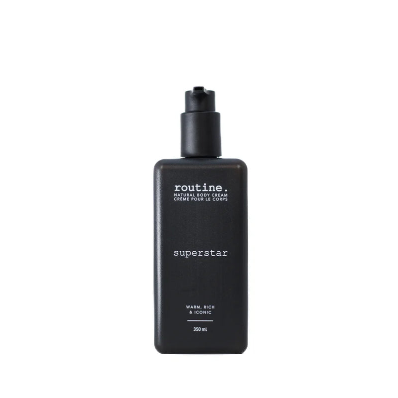 ROUTINE - SUPERSTAR NATURAL BODY CREAM 350ML