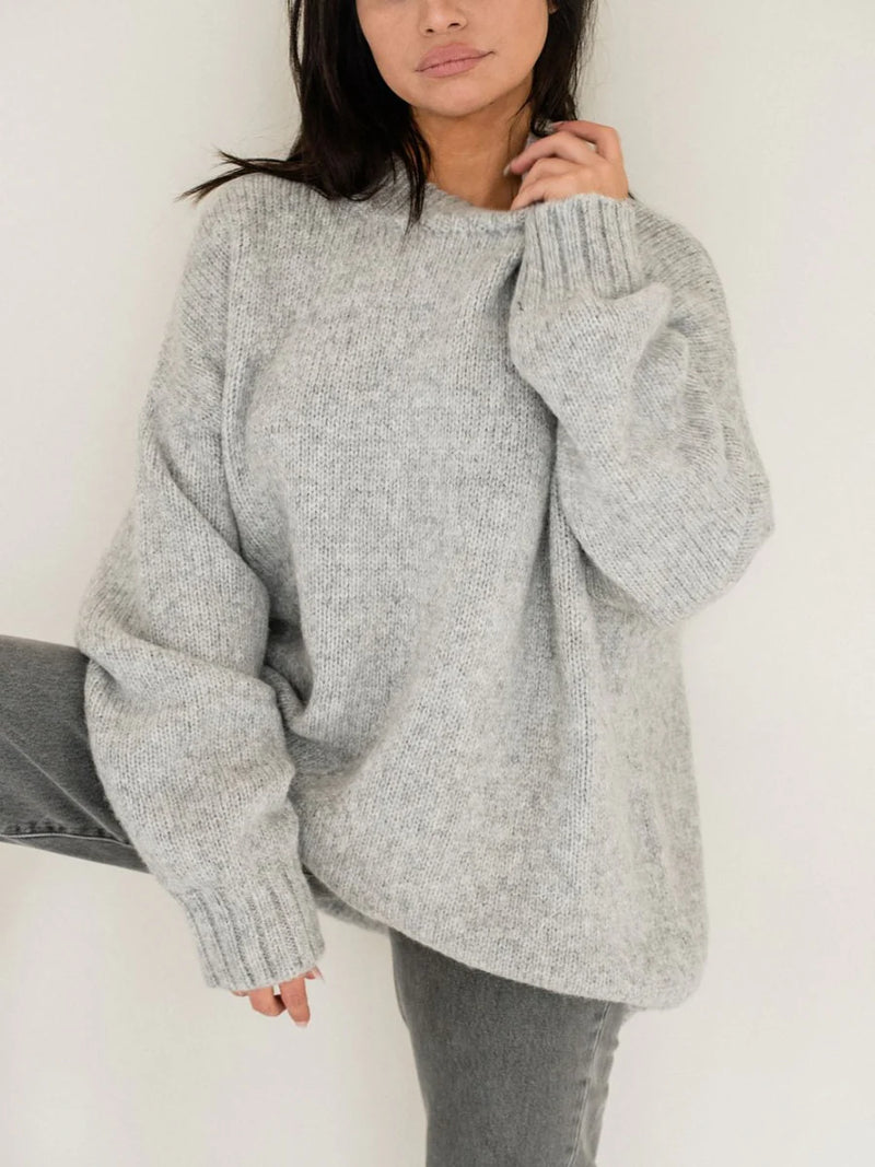 ONE WEDNESDAY Oversized Crewneck