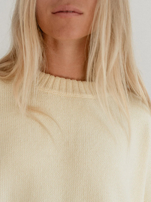 ONE WEDNESDAY Cotton Crewneck