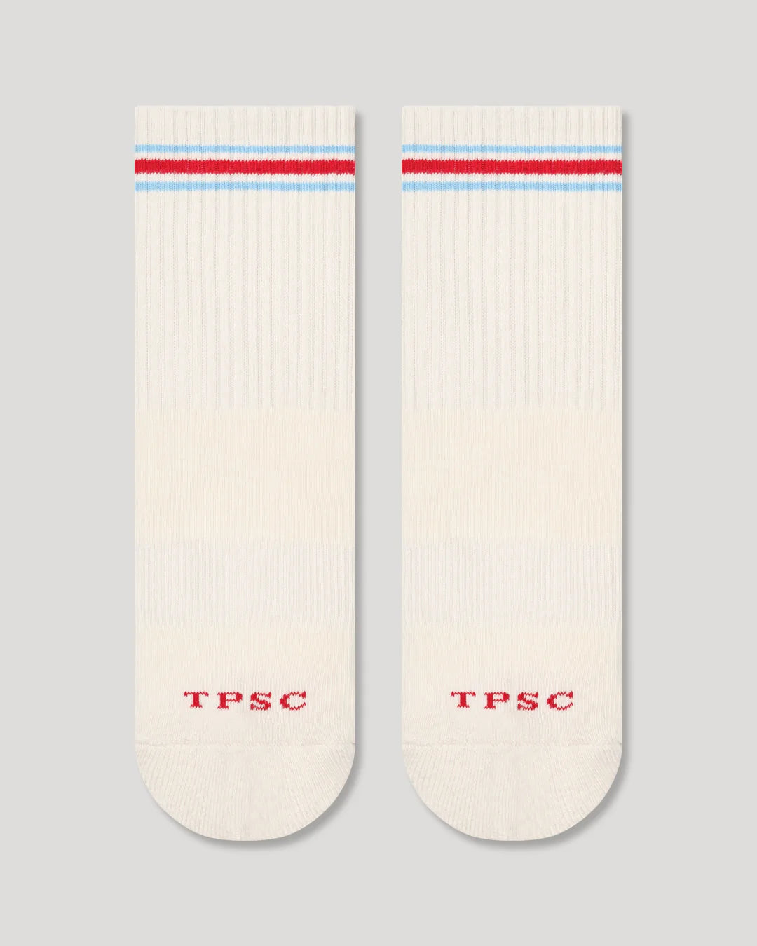 THE PILATES SOCK COMPANY Red and Blue Stripe