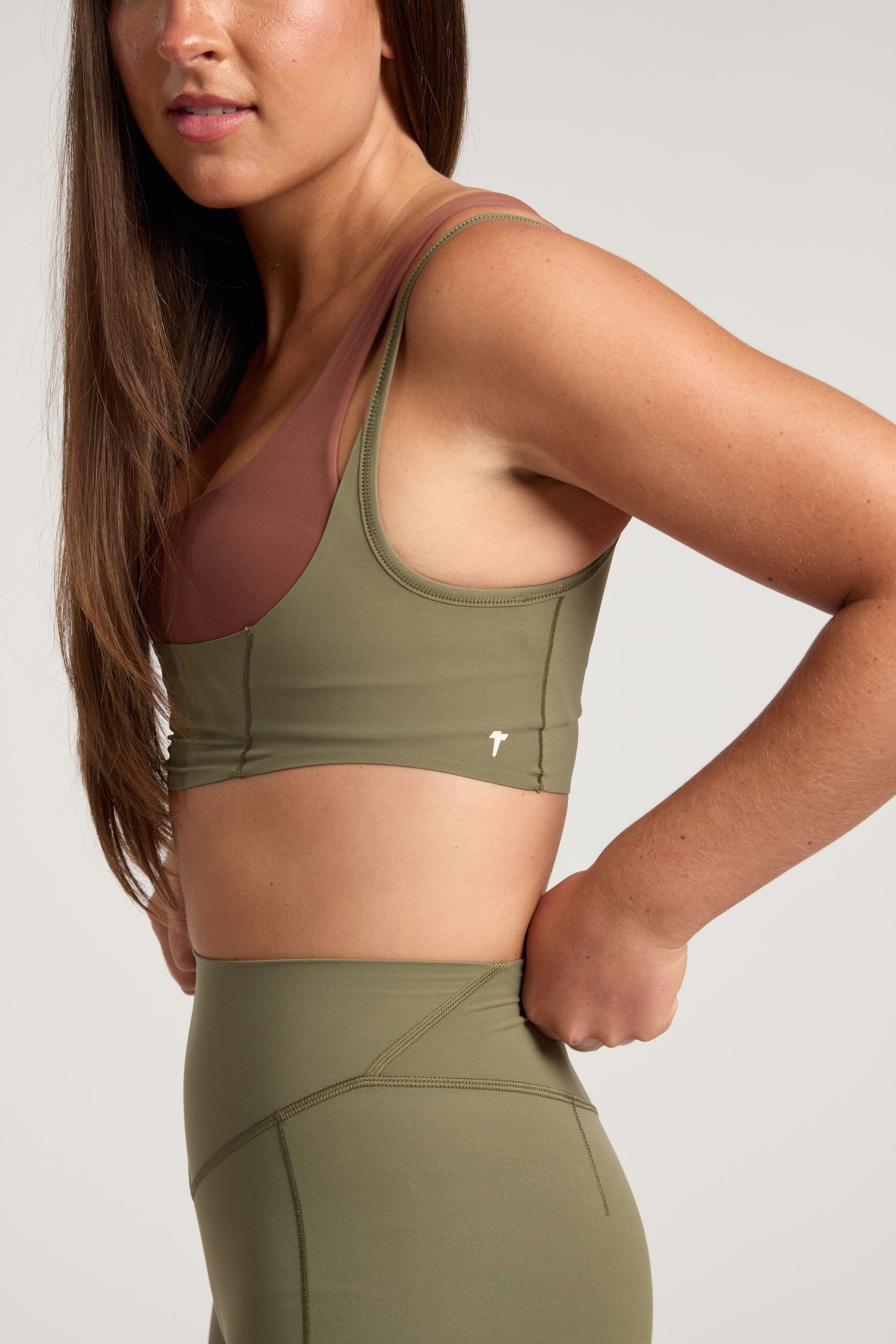 TURF ACTIVE Corsettish Top (Olive)