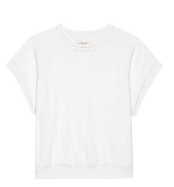 THE GREAT Micro Terry Wedge Sweatshirt
