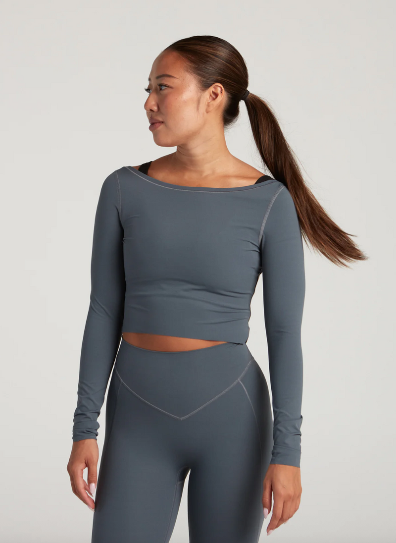 TURF ACTIVE Class Basic Long Sleeve (Stone)