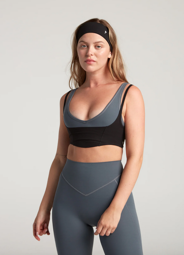TURF ACTIVE Corsettish Top (Black)