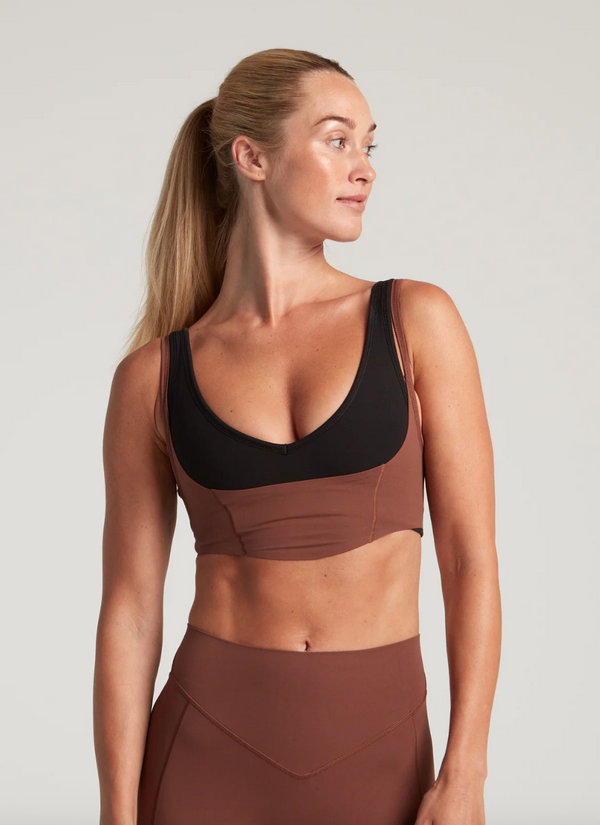 TURF ACTIVE Corsettish Top (Mink)