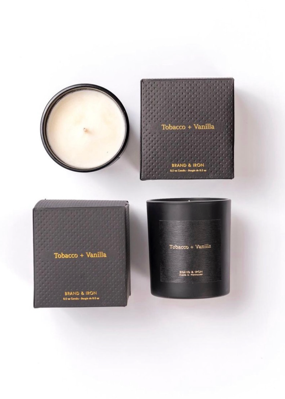 BRAND & IRON Dark Series: Tobacco + Vanilla