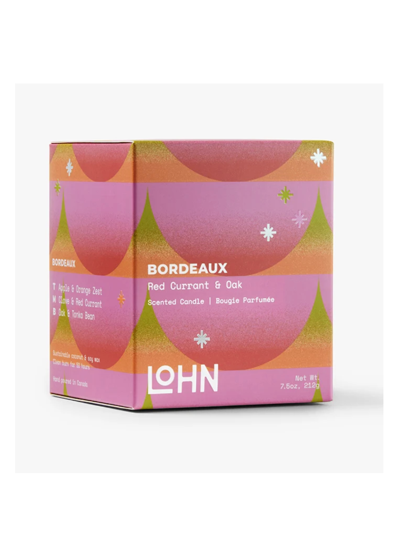 LOHN Candle - BORDEAUX