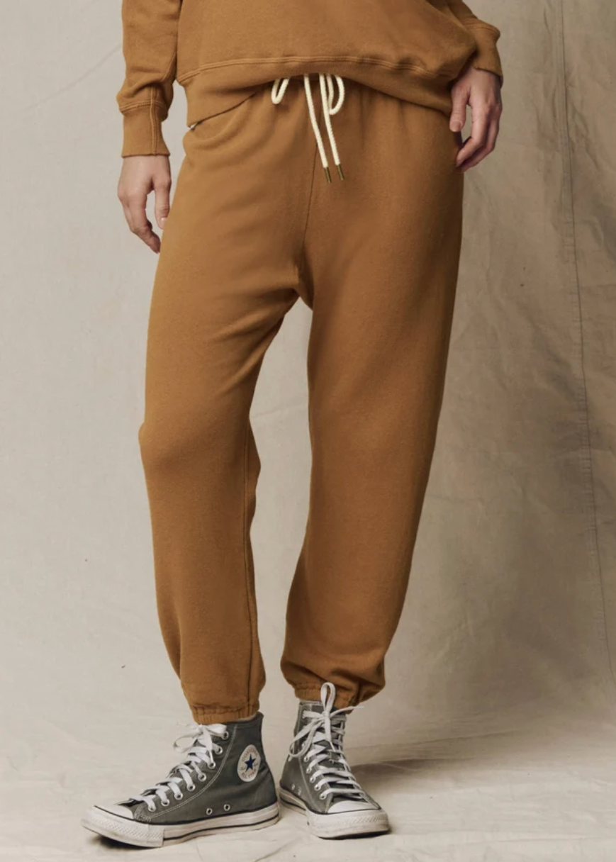 THE GREAT Stadium Sweatpant - Cork