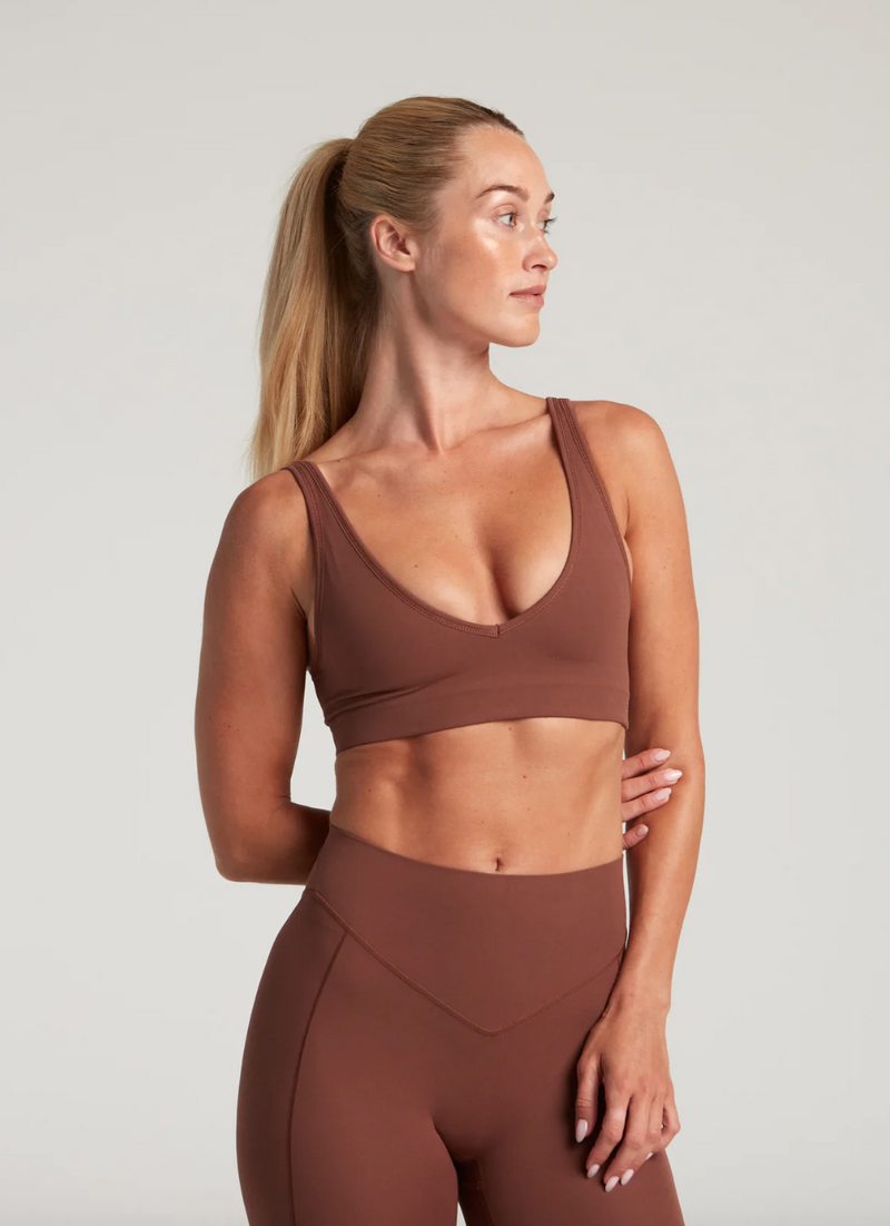 TURF ACTIVE Plunge Bra (Mink)