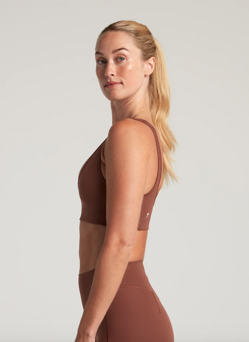 TURF ACTIVE Plunge Bra (Mink)