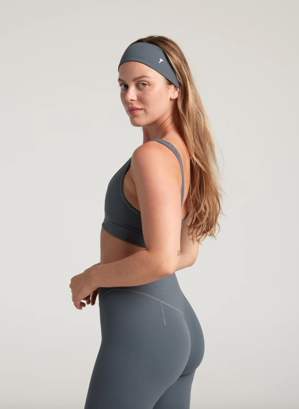 TURF ACTIVE Tame the Mane Headband (Stone)