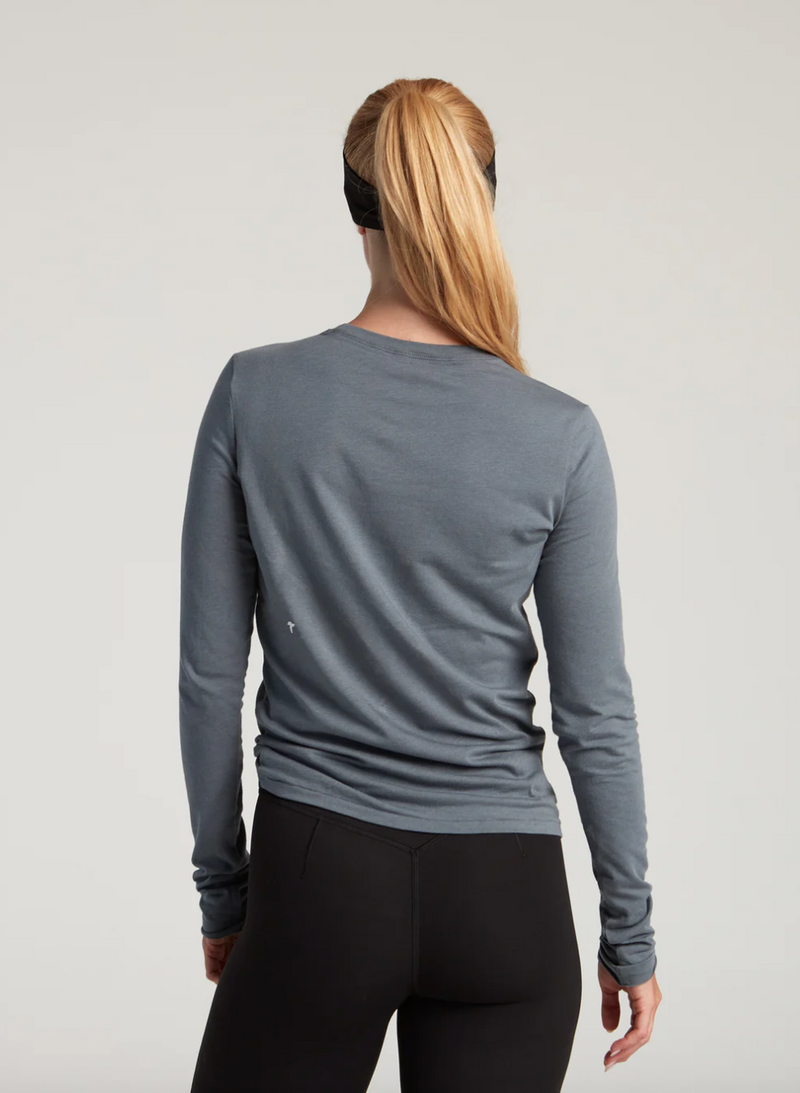 TURF ACTIVE Long Sleeve Tee (Stone)
