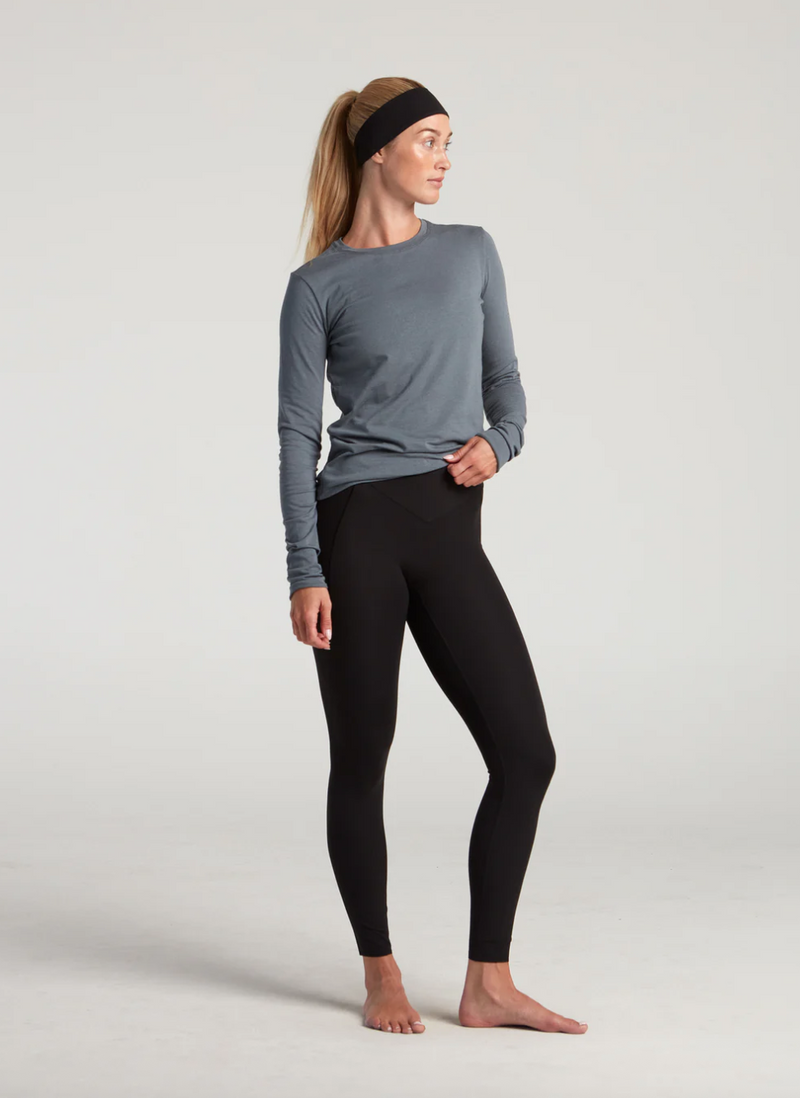 TURF ACTIVE Long Sleeve Tee (Stone)